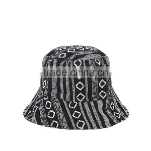 Wholesale Custom Cool Pattern Mens Bucket Hat thumbnail-3