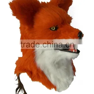 Head Rubber Latex Masks 2016 Fox Mask Simple Design Masquerade Halloween Animal Party Mask thumbnail-1