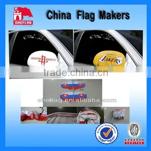 New Fashion Design Car Wind Mirror Cover Flag For Cars thumbnail-1