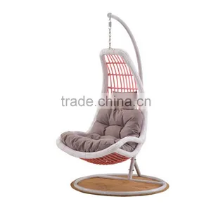 All Weather Wicker Rattan Hanging Helicopter Swing Chair Parts Bamboo Swing Chair thumbnail-3
