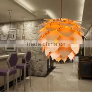 Coffee&bedroom Modern Wooden Hanging Lamp Wooden Pendant Lamp thumbnail-1
