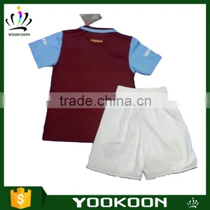 Wholesale Thai Quality West Ham United Soccer Team Soccer Jersey for Kids thumbnail-1