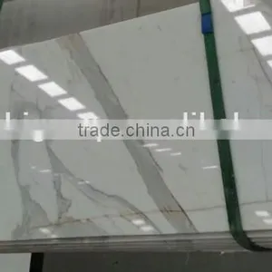 Chinese Calacatta White Marble Slab/tiles Price thumbnail-1