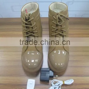 High Quality Rechargeable Electrically Heated Foot Warm Winter House Shoes thumbnail-2