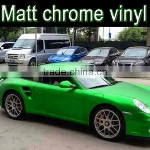 Matt Chrome Pvc Film With Size 1.52x20m High Quality thumbnail-1