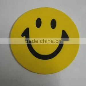 Smile Face Soft PVC Coaster thumbnail-2