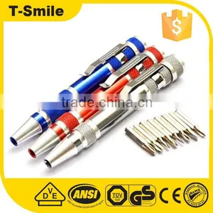 Multi-function Mini Screwdriver Bit Pen Shaped Pocket Precision Screwdriver thumbnail-1