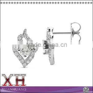 Express 925 Sterling Silver Stud Earrings thumbnail-1