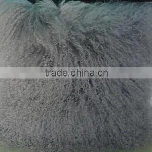 Luxury Tibet Fur Pillow Mongolian Fur Cushion Cover thumbnail-2