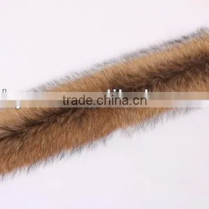 Natural Raccoon Fur Trim, Trimming thumbnail-1