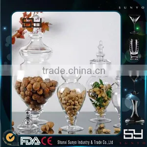 Christmas Decorative Crystal Glass Candy Storage Jar Quality Choice thumbnail-1