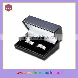 Unique Cufflinks Boxes Plastic Custom Design Cufflink Box thumbnail-2