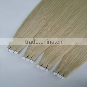 100% Real Human Hair Remy Tape in Hair Extensions thumbnail-5
