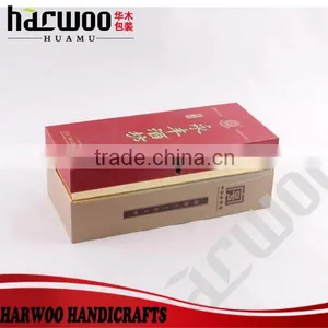 Hinged Paper Wine Box for Sale thumbnail-1