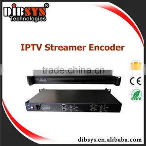 4 CH H.264 1080P IPTV Encoder AAC MP3 Audio Over ip Encoder thumbnail-1