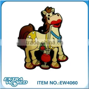 Cartoon Horse Pvc Refrigerator Magnet thumbnail-1