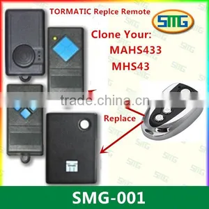TORMATIC MAHS433-01, MHS43 - 1, S43-1 433,92MHz Kompatibel Handsender, Klone thumbnail-1