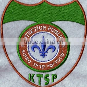 2016 Hot Sale Cheap Embroidery Shield Badge Woven Patches thumbnail-1