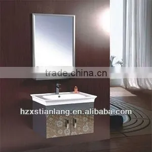 Simple Bathroom Vanity With Shelf thumbnail-1