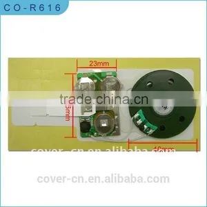 Sound Recording Module for Greeting Cards/Motion Sensor Sound Module/voice Recordable Greeting Card Module thumbnail-3