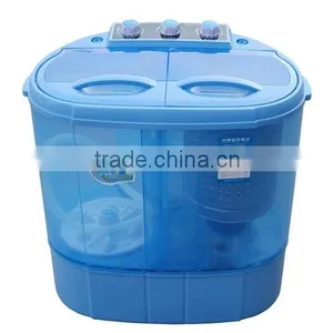 BLUE Mini Portable Twin Tub Washing Machine thumbnail-2