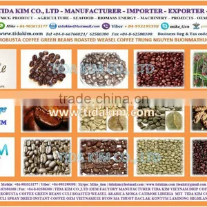 100% ROASTED ARABICA - INSTANT COFFEE - OEM MANUFACTURER TIDA KIM - COFFEE BEAN thumbnail-1