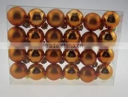 Copper Plastic Christmas Ball/ Xmas Decorations thumbnail-1
