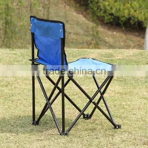 Folding Beach Chair With Pouch thumbnail-2