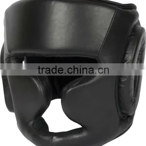 Leather Traditional Boxing Head Guard JEI-3528 N thumbnail-1