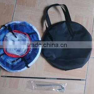 Golf Hitting Net Mouth Chipping Training Equipment Fit Golf Bag Home Pop Up 24in thumbnail-5