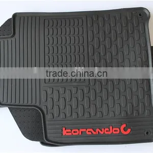 Waterproof Full Covered Trunk Mats Cargo Liners Boots Liner Mats for Ssangyong Korando thumbnail-2
