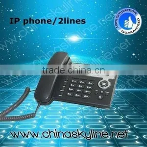 IP PHONE With 2lines Support SIP H323 2sip Free Technical Support/call Sip Phone thumbnail-1