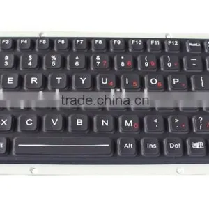 Custom IP65 Dynamic Sealed & Ruggedized Industrial Silicone Rubber Hygienic Keyboard thumbnail-1