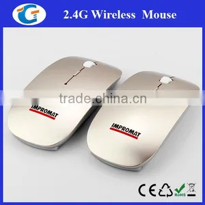 2.4Ghz Optical Gift Flat Mouse LED Wireless thumbnail-1
