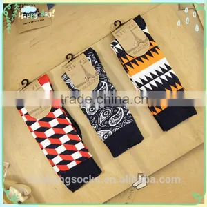 Colorful Socks Men Happy Socks Long Cotton Socks Bulk Wholesale Crew Socks thumbnail-1