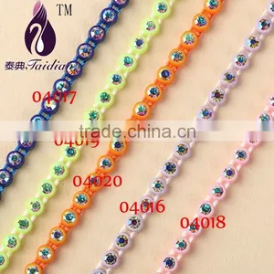 Rhinestone Wedding Trim,rhinestone Crystal Banding 10 Yards Most Popular thumbnail-3
