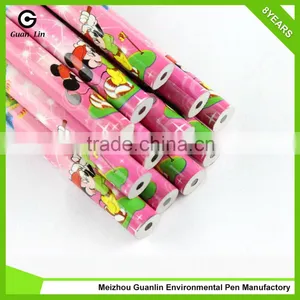 New Arrival Standard 12 Pcs Cartoon Pink Dipped Pencil thumbnail-1
