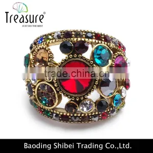 Fashionable Jewelry Mix Color Charming Jewelry Vintage Rings for Women and Men thumbnail-1