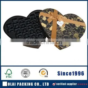Heart Shaped Chocolate Case With Ribbon thumbnail-1