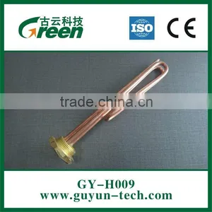 Copper Pipe Heating Element Bended Tube Brass Flange thumbnail-1