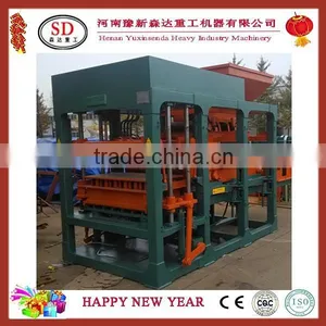 Fully Automatic Hot Sale in Africa QT5-15 Cement Brick Machine thumbnail-1