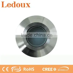 Mini LED Outdoor Underground Light 1W Buried Light Garden Light With Ground Glass Stainless Steel thumbnail-1