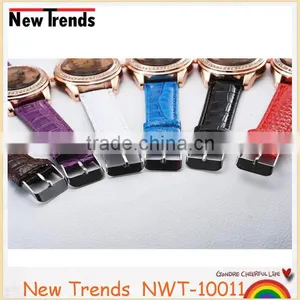 2016 Classical and Fashionable Eiffel Tower Rhinestone Leather Wrist Watch thumbnail-2