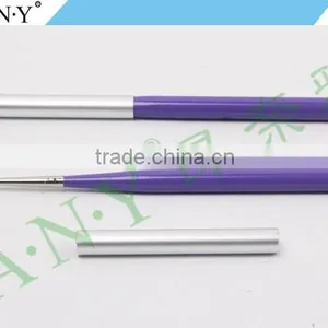 ANY Nail Art Beauty Design Wood Handle Nylon Hair Decorative Nail Brush Gel Painting thumbnail-3