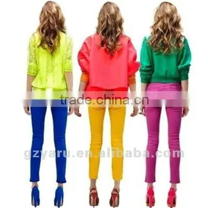 Lady Pants and Blouse Design Skinny thumbnail-1
