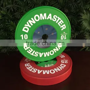 Colorful Compeition Bumper Plate / Rubber Elite Bumper Plate thumbnail-1