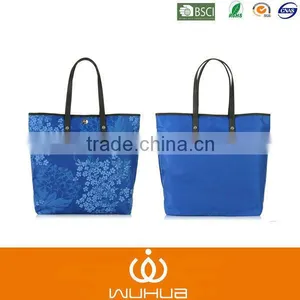 Waterproof pu Leather Nylon Tote Bag for Promotion thumbnail-1