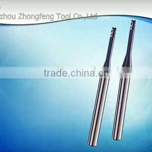 Tungsten Carbide Long Neck Short Flute End Mill thumbnail-1