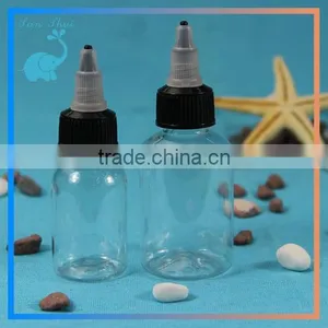 Empty Cosmetic Bottle Empty Plastic Bottle 30ml With Pointed Mouth Cap China Plastic Bottle Cap Manufacturer thumbnail-1