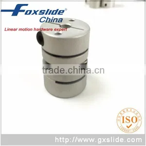 6.35mm to 6.35mm Double Diaphragm Shaft Coupling Disc Couplings Flexible Coupler 26mm OD 35mm Length thumbnail-4